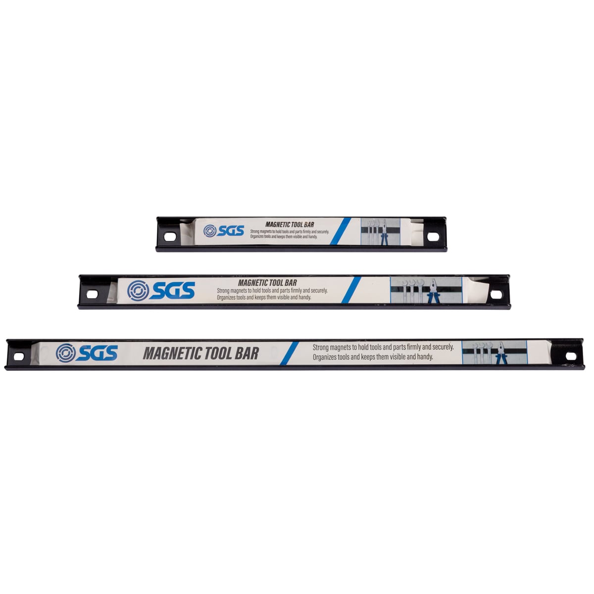 SGS Magnetic Tool Holder Bar Set (3pcs)